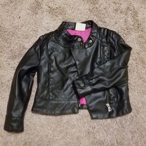 OshKosh B'gosh Faux Leather Jacket 4T